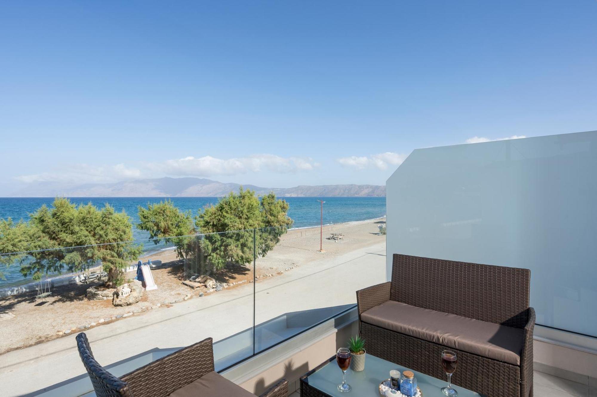 Alexia Seaview Apartments Кісамос Екстер'єр фото