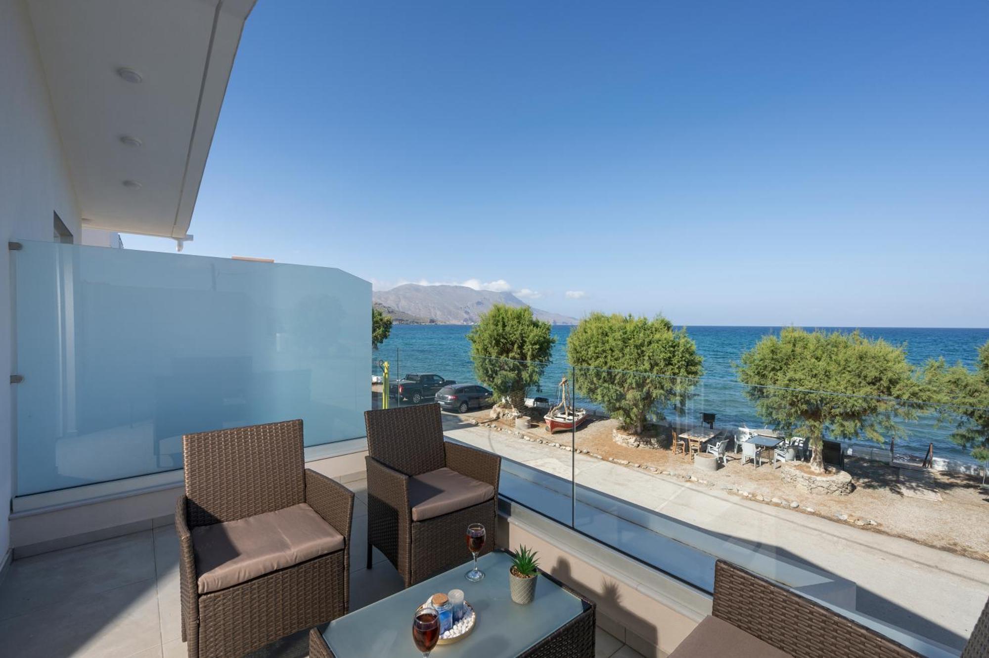Alexia Seaview Apartments Кісамос Екстер'єр фото